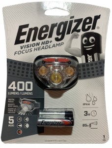 Фонарь ENERGIZER Vision HD + Focus Headlight (400 лм)